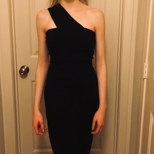 Susana Monaco one shoulder LBD